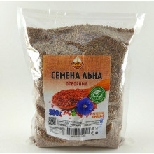 Семена льна SAHRA в пакете-спайке 500гр