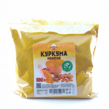 Куркума SAHRA молотая, высший сорт, в пакете-спайке 500гр